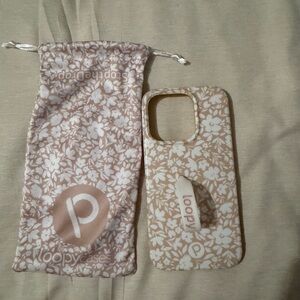 Loopy Case White Floral Phone Case